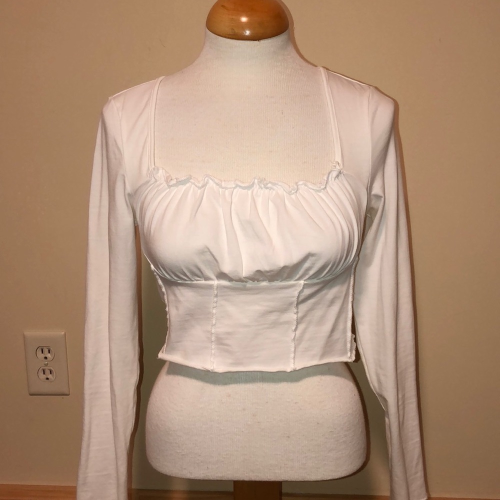 Square Neck Crop Top